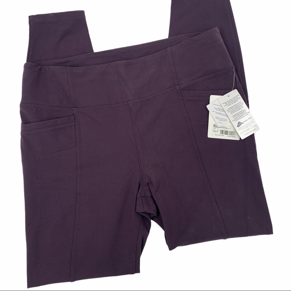 Athleta Pull-On Metro High-Waist Leggings, Size XL